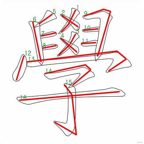 13 劃的字|全字筆畫為13的漢字